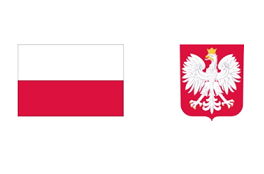 Flaga i godło Polski